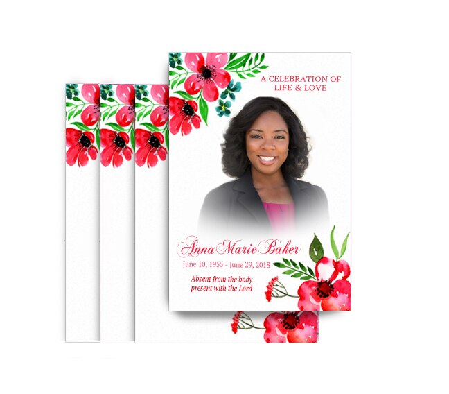Memorial Card Printing - Printing Services For Funeral Programs