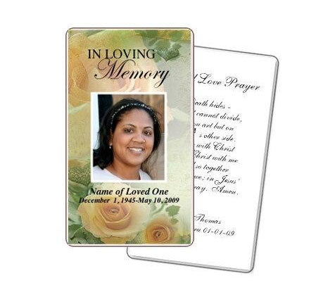prayer card template