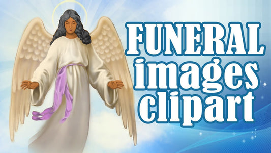 funeral program clipart