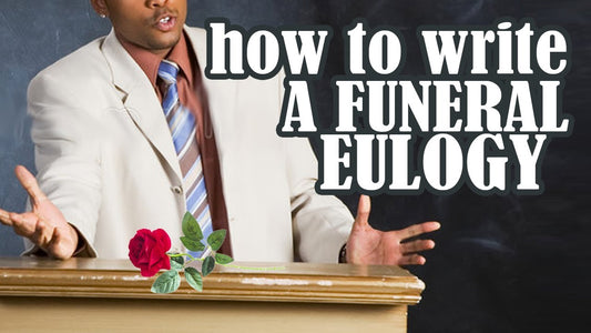 how to write a funeral eulogy