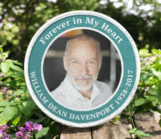 Cameo Photo In Loving Memory Of Patch - Funeral Program - Site Funeral Programs & Templates