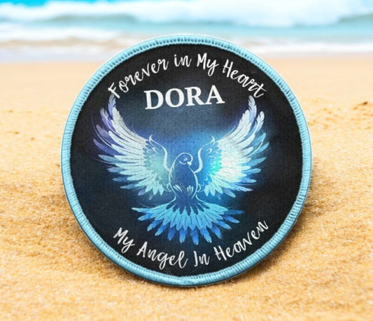 Dove of Peace In Memory Of Patch - Funeral Program - Site Funeral Programs & Templates