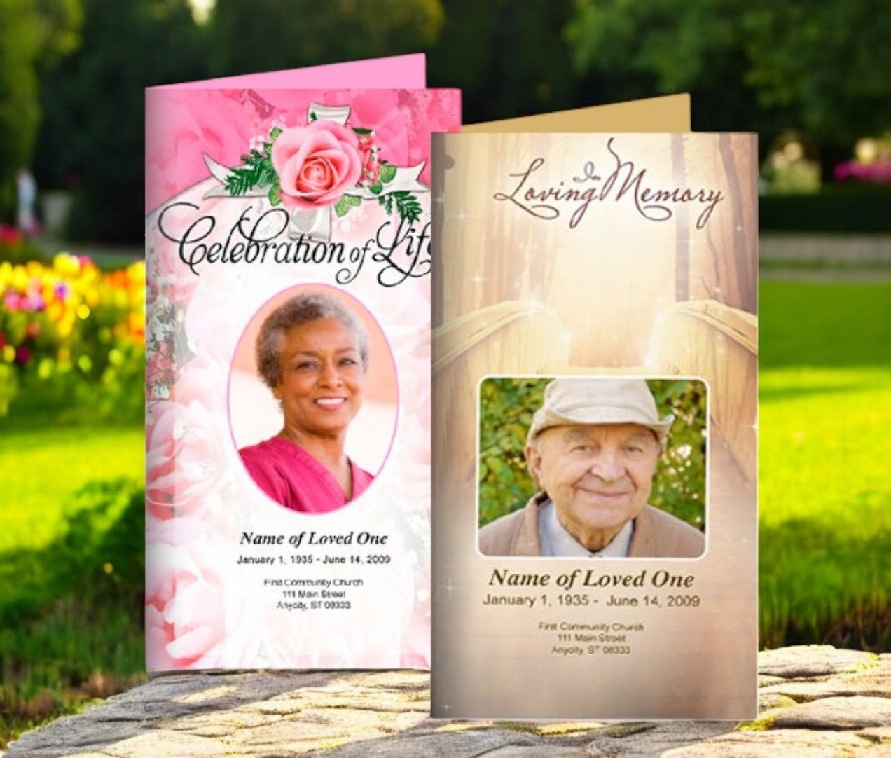 funeral brochures