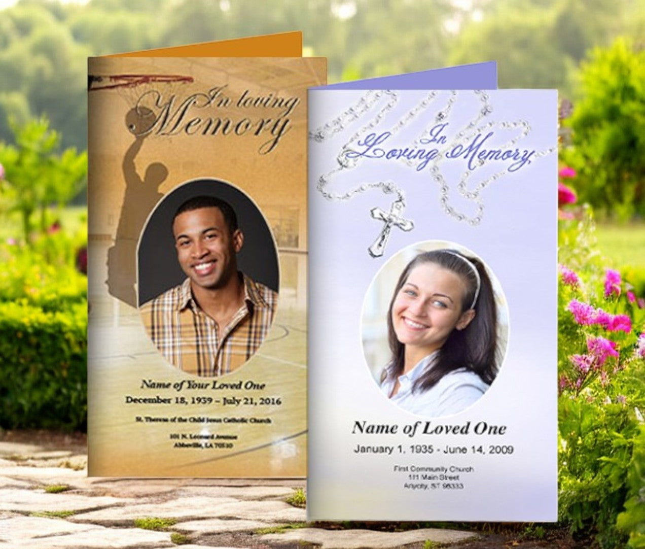 funeral brochures