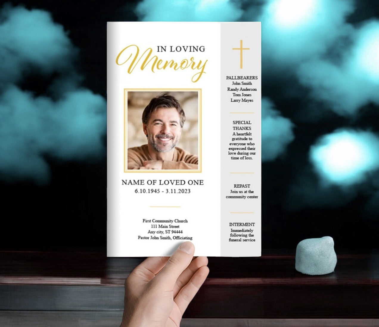 funeral pamphlet