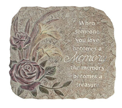 Treasured Memory Memorial Garden Stepping Stone.