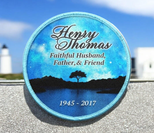 Lone Tree In Loving Memory Of Patch - Funeral Program - Site Funeral Programs & Templates