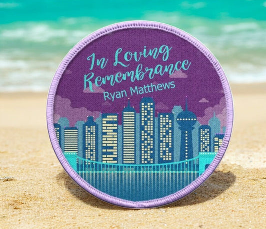 loving remembrance in memory patch