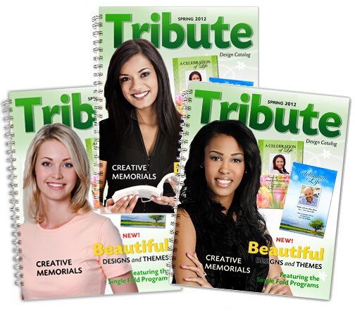 Master Tribute Design Catalog - Funeral Program - Site Funeral Programs & Templates