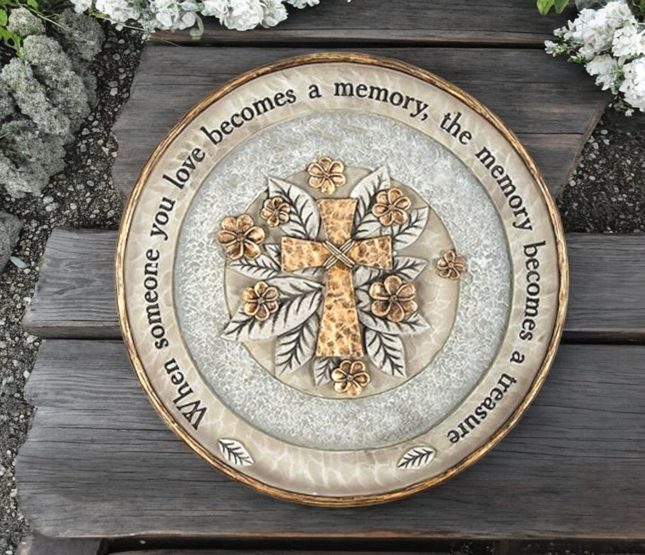 A Memory Memorial Garden Stepping Stone