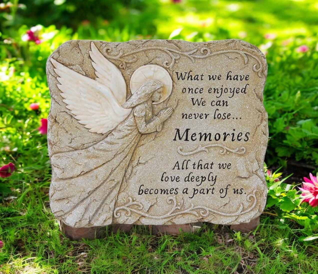 Personalized Memories Memorial Garden Stone