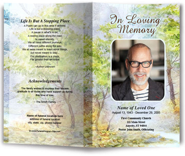 Funeral Program Site Templates & Memorials – Funeral Program-Site ...