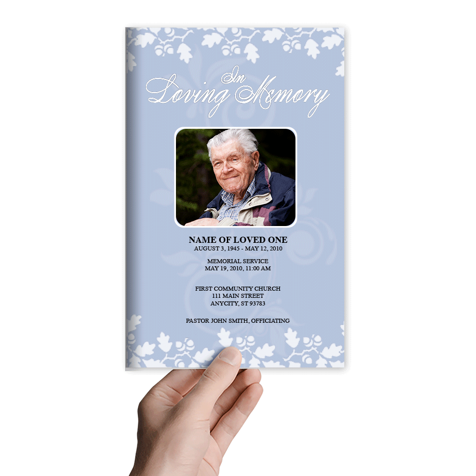 Funeral Program Site Templates & Memorials – Funeral Program-Site ...