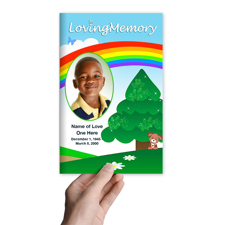 Delight Funeral Program Template | DIY Funeral Programs – Funeral ...