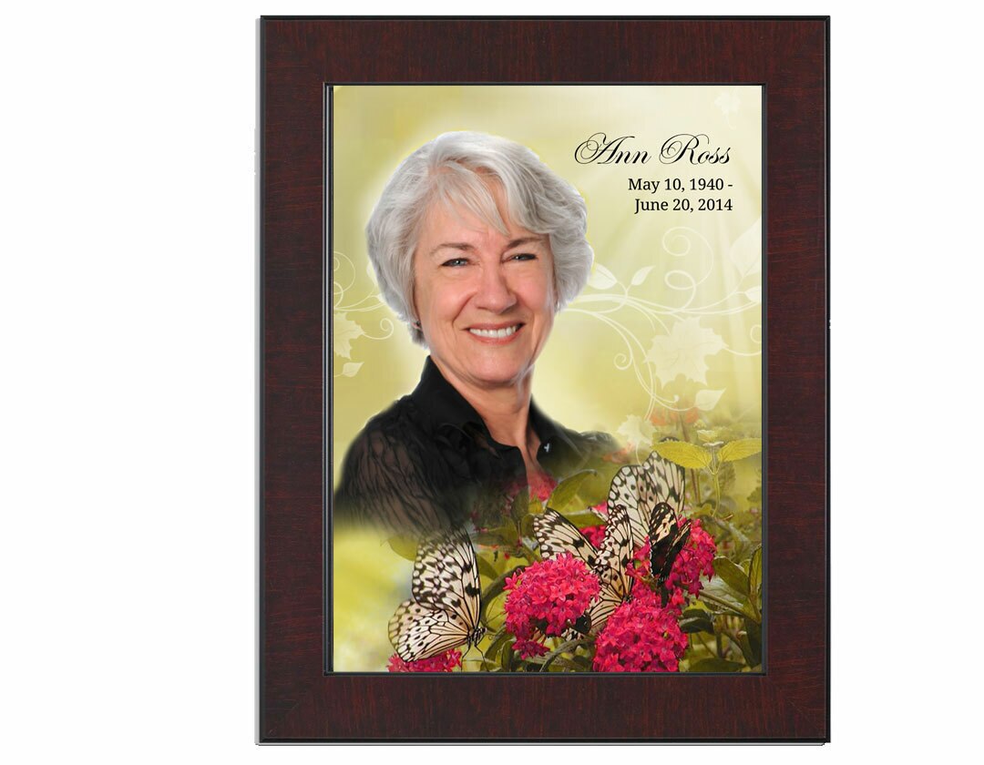 Bouquet Funeral Memorial Poster Portrait.