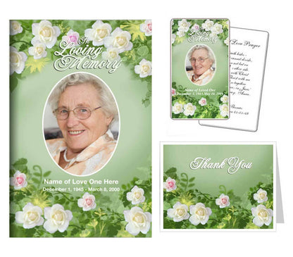 Funeral Templates Set - Garden.