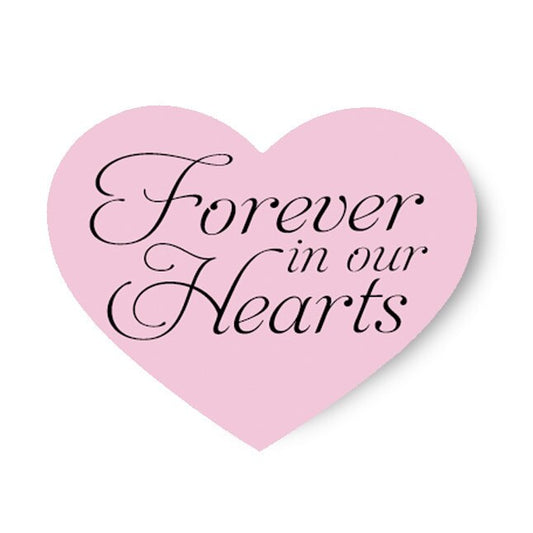 Forever In Our Hearts Share A Memory Remembrance Card (Pack of 25).