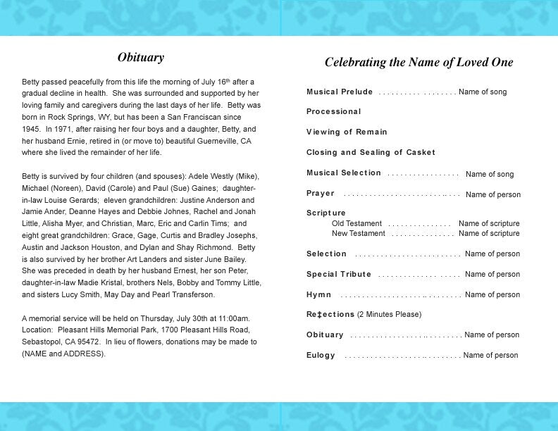 WHITNEY DESIGN OBITUARY complete single to 8 cheapest page