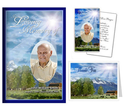 Funeral Templates Set - Outdoor.