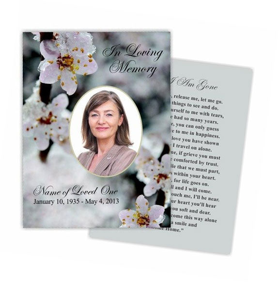 Diy Memorial Cards - Memorial Card Templates – Funeral Program-site 